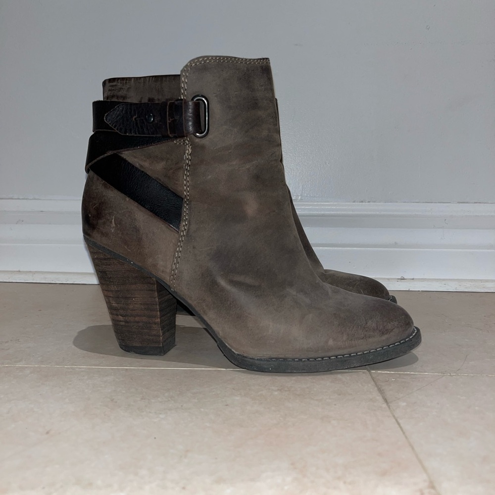 Leather Nubuck Boots